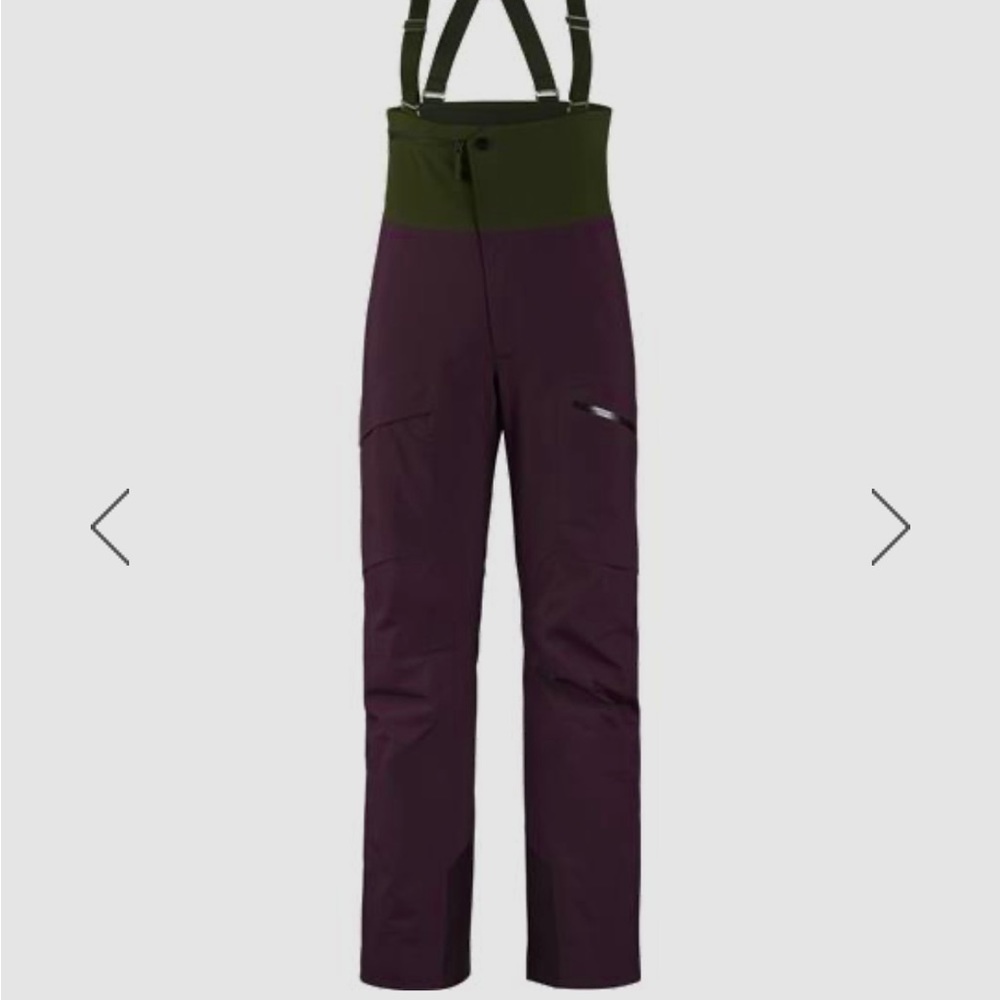 NWT Arc’teryx Sentinel LT BIB Small Ski Pants arcteryx